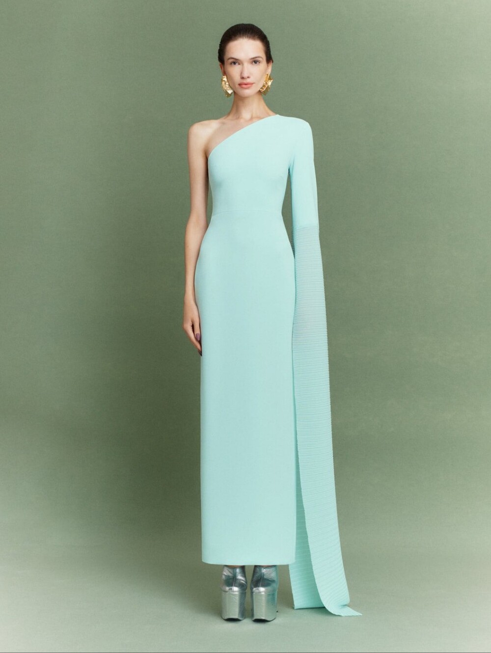 Sale! Solace London The Sylvia Maxi Dress in Opal - Picture 1 of 6